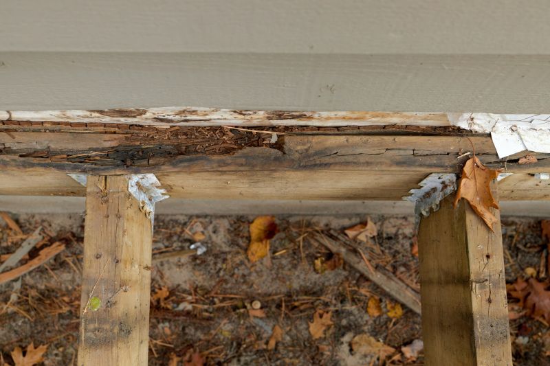 Wood Rot And Moisture Damage In Outdoor Structures