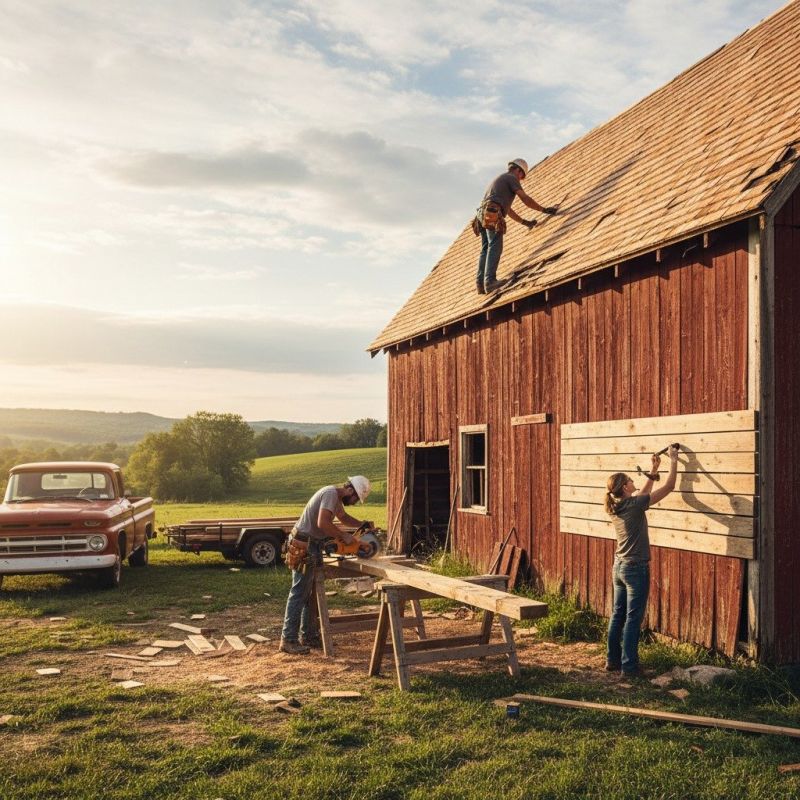 Contact About Barn Repair Service